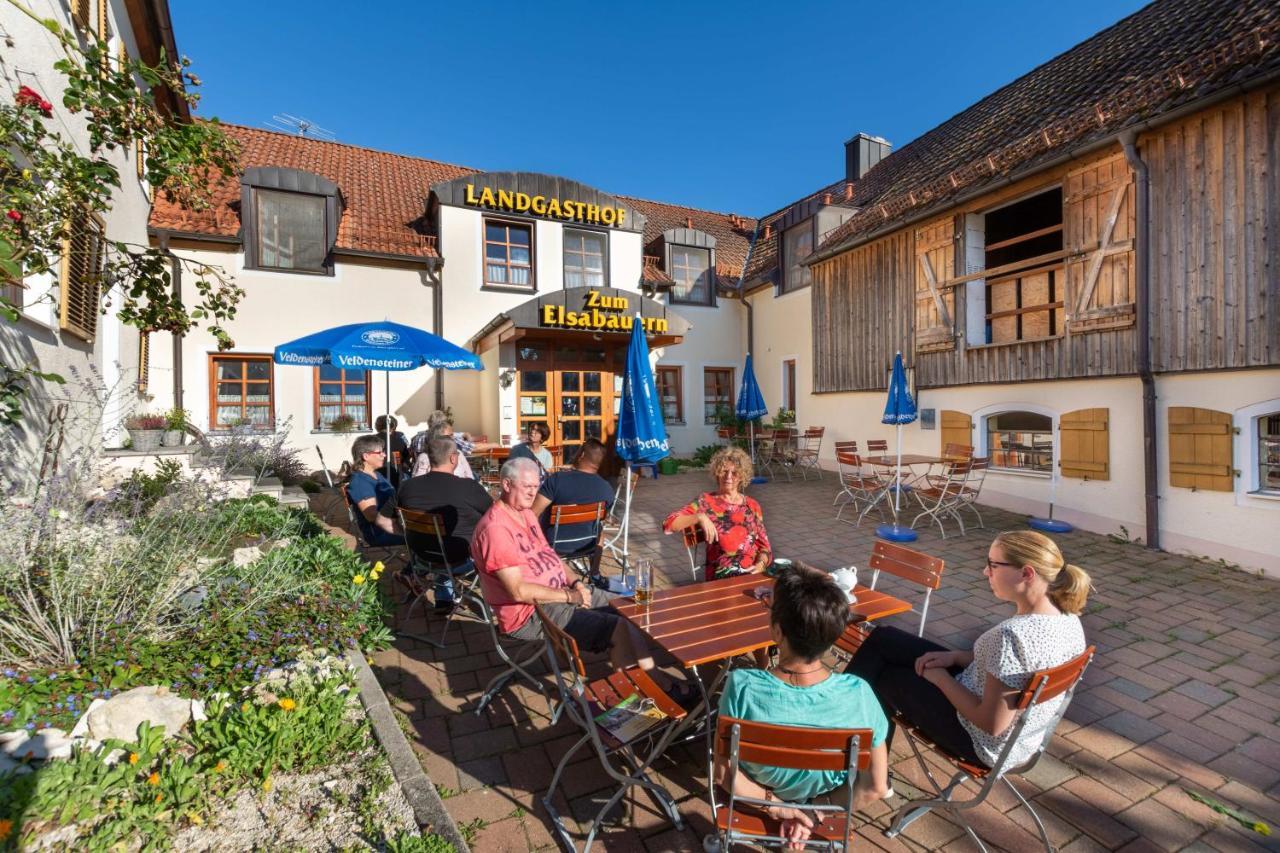 Landgasthof Zum Elsabauern Königstein in der Oberpfalz Buitenkant foto